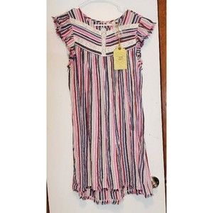 True Craft Cap Sleeve Shift Dress Juniors Size L New With Tags